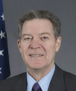 Sam Brownback Headshot image